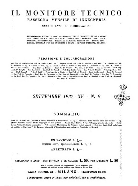 Il monitore tecnico giornale d'architettura, d'Ingegneria civile ed industriale, d'edilizia ed arti affini