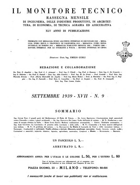 Il monitore tecnico giornale d'architettura, d'Ingegneria civile ed industriale, d'edilizia ed arti affini