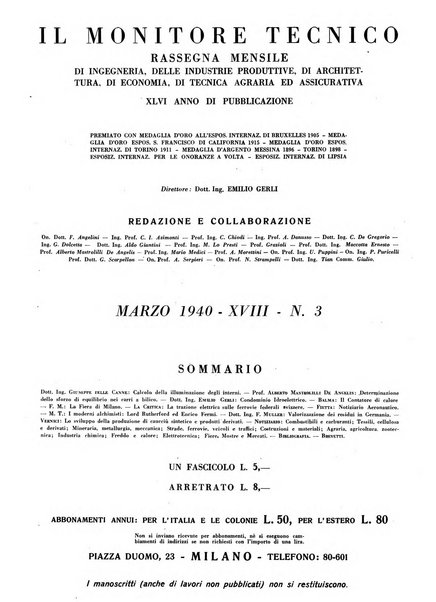 Il monitore tecnico giornale d'architettura, d'Ingegneria civile ed industriale, d'edilizia ed arti affini