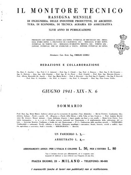 Il monitore tecnico giornale d'architettura, d'Ingegneria civile ed industriale, d'edilizia ed arti affini