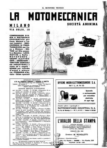 Il monitore tecnico giornale d'architettura, d'Ingegneria civile ed industriale, d'edilizia ed arti affini