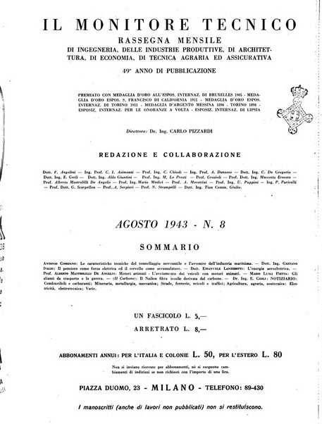 Il monitore tecnico giornale d'architettura, d'Ingegneria civile ed industriale, d'edilizia ed arti affini