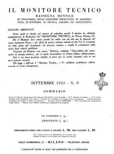 Il monitore tecnico giornale d'architettura, d'Ingegneria civile ed industriale, d'edilizia ed arti affini