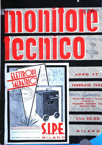 Il monitore tecnico giornale d'architettura, d'Ingegneria civile ed industriale, d'edilizia ed arti affini