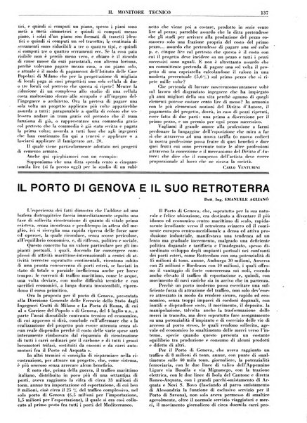 Il monitore tecnico giornale d'architettura, d'Ingegneria civile ed industriale, d'edilizia ed arti affini