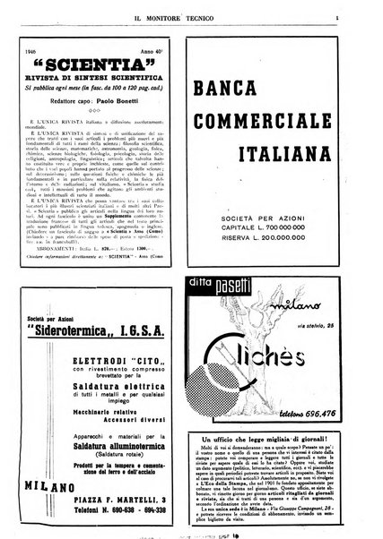 Il monitore tecnico giornale d'architettura, d'Ingegneria civile ed industriale, d'edilizia ed arti affini