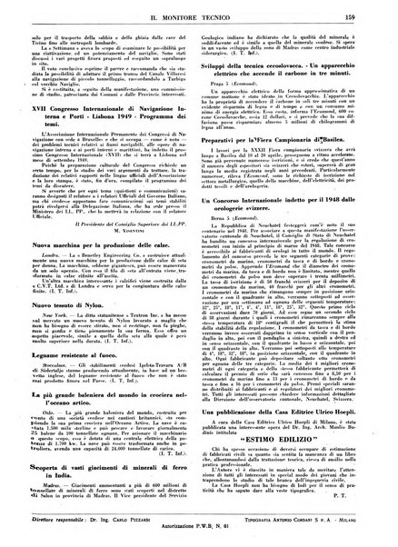 Il monitore tecnico giornale d'architettura, d'Ingegneria civile ed industriale, d'edilizia ed arti affini