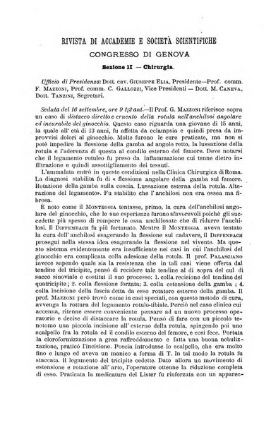 Il Morgagni opera di medicina e chirurgia