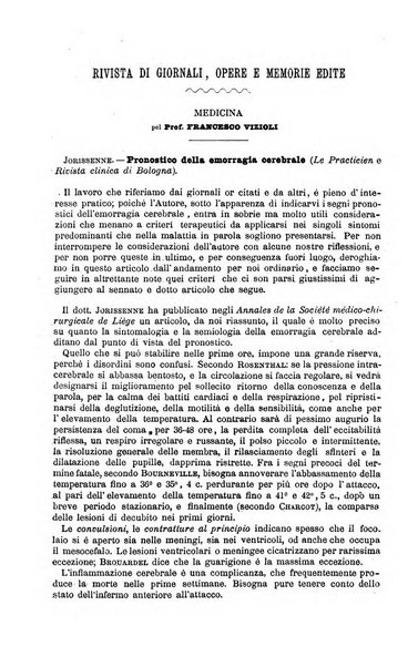 Il Morgagni opera di medicina e chirurgia