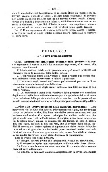 Il Morgagni opera di medicina e chirurgia