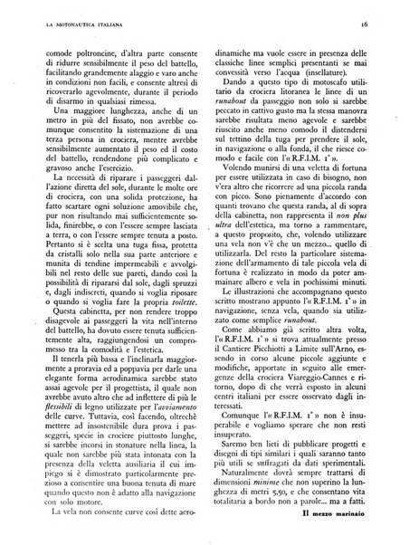 La motonautica italiana rivista ufficiale della reale Federazione italiana motonautica