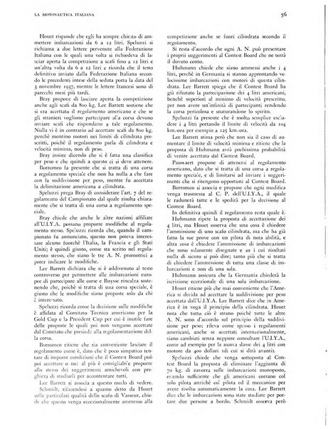 La motonautica italiana rivista ufficiale della reale Federazione italiana motonautica