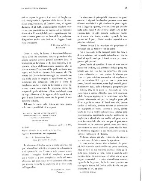 La motonautica italiana rivista ufficiale della reale Federazione italiana motonautica