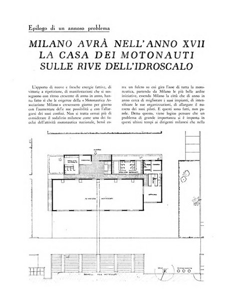 La motonautica italiana rivista ufficiale della reale Federazione italiana motonautica