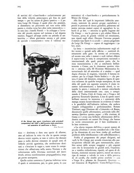 La motonautica italiana rivista ufficiale della reale Federazione italiana motonautica