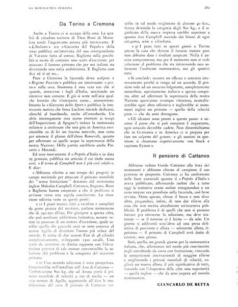 La motonautica italiana rivista ufficiale della reale Federazione italiana motonautica