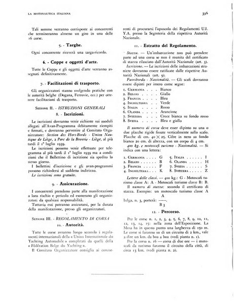 La motonautica italiana rivista ufficiale della reale Federazione italiana motonautica