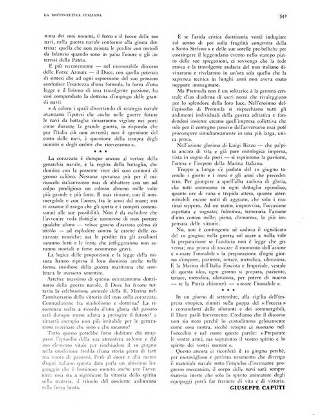 La motonautica italiana rivista ufficiale della reale Federazione italiana motonautica