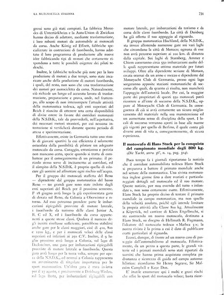 La motonautica italiana rivista ufficiale della reale Federazione italiana motonautica