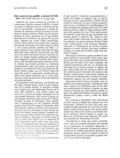 La motonautica italiana rivista ufficiale della reale Federazione italiana motonautica