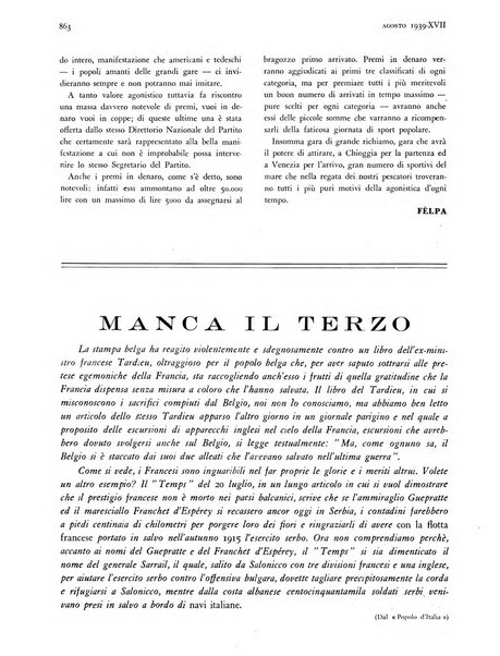 La motonautica italiana rivista ufficiale della reale Federazione italiana motonautica