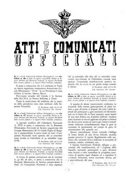 La motonautica italiana rivista ufficiale della reale Federazione italiana motonautica