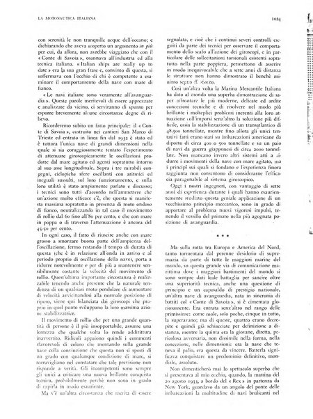 La motonautica italiana rivista ufficiale della reale Federazione italiana motonautica