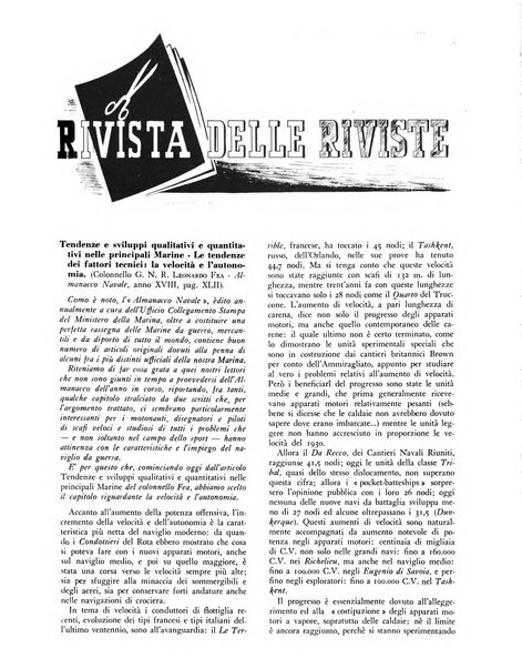 La motonautica italiana rivista ufficiale della reale Federazione italiana motonautica