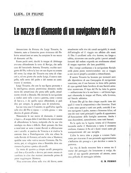 La motonautica italiana rivista ufficiale della reale Federazione italiana motonautica