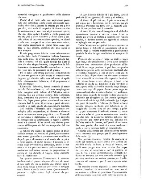 La motonautica italiana rivista ufficiale della reale Federazione italiana motonautica