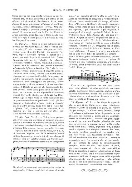 Musica e musicisti rivista illustrata bimestrale