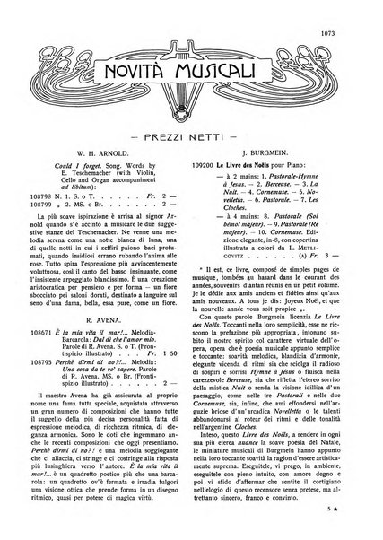 Musica e musicisti rivista illustrata bimestrale