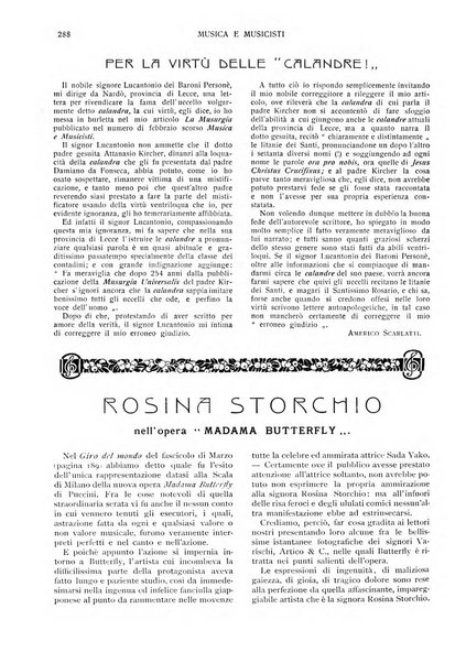 Musica e musicisti rivista illustrata bimestrale