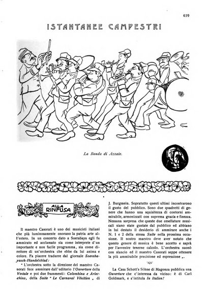 Musica e musicisti rivista illustrata bimestrale