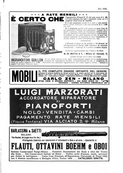 Musica e musicisti rivista illustrata bimestrale