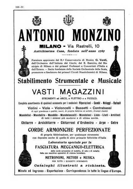 Musica e musicisti rivista illustrata bimestrale