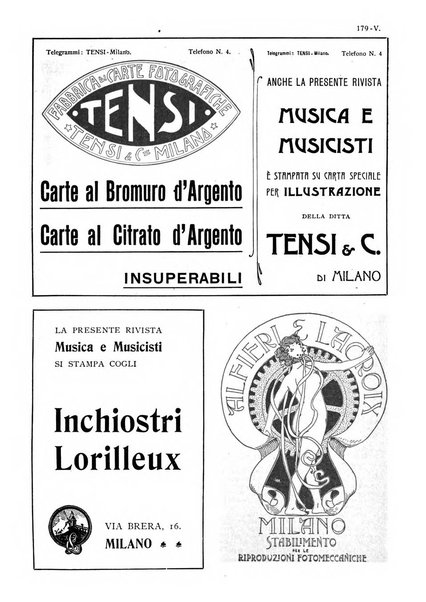 Musica e musicisti rivista illustrata bimestrale