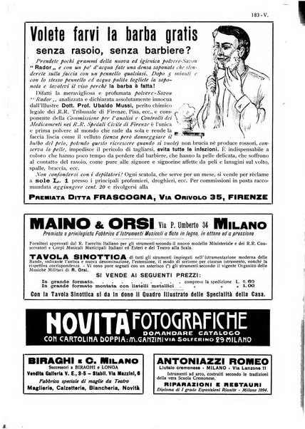 Musica e musicisti rivista illustrata bimestrale