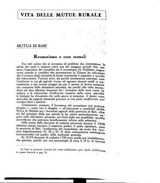 La mutualita rurale fascista rivista mensile della Federazione fascista mutue di malattia per i lavoratori agricoli