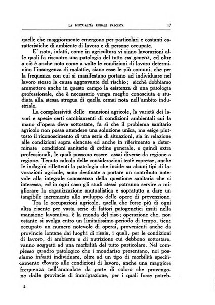 La mutualita rurale fascista rivista mensile della Federazione fascista mutue di malattia per i lavoratori agricoli