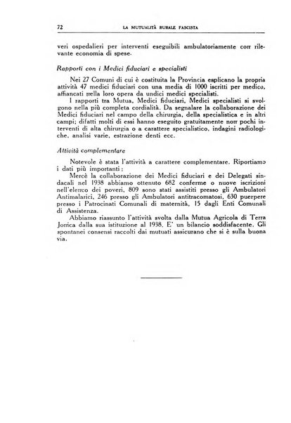 La mutualita rurale fascista rivista mensile della Federazione fascista mutue di malattia per i lavoratori agricoli