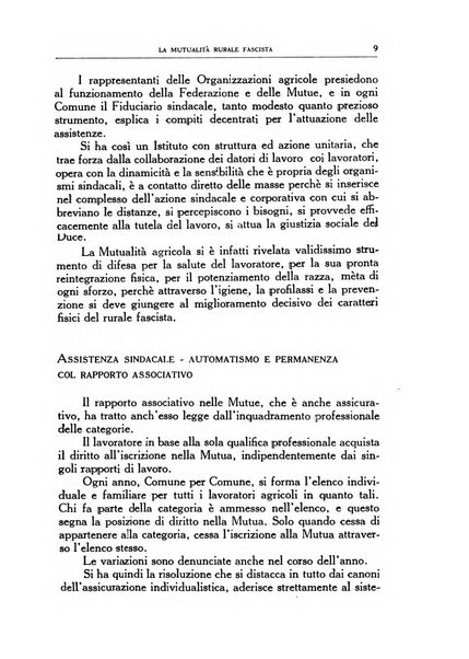 La mutualita rurale fascista rivista mensile della Federazione fascista mutue di malattia per i lavoratori agricoli