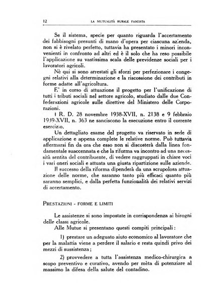 La mutualita rurale fascista rivista mensile della Federazione fascista mutue di malattia per i lavoratori agricoli