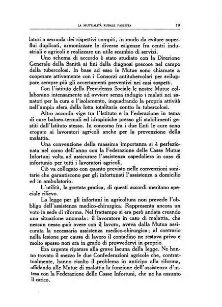 La mutualita rurale fascista rivista mensile della Federazione fascista mutue di malattia per i lavoratori agricoli