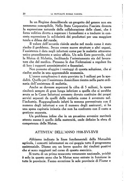 La mutualita rurale fascista rivista mensile della Federazione fascista mutue di malattia per i lavoratori agricoli