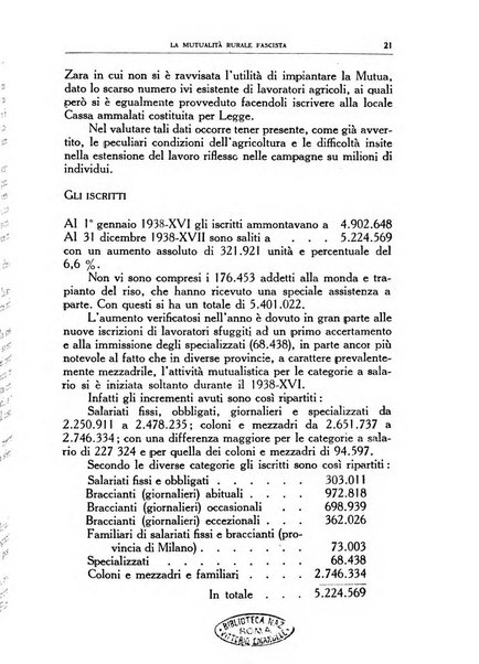 La mutualita rurale fascista rivista mensile della Federazione fascista mutue di malattia per i lavoratori agricoli