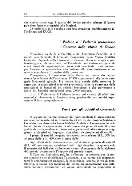 La mutualita rurale fascista rivista mensile della Federazione fascista mutue di malattia per i lavoratori agricoli