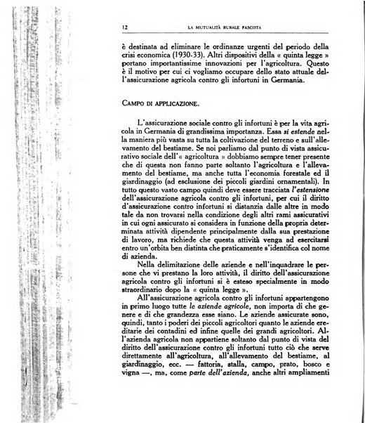 La mutualita rurale fascista rivista mensile della Federazione fascista mutue di malattia per i lavoratori agricoli