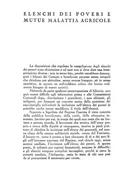 La mutualita rurale fascista rivista mensile della Federazione fascista mutue di malattia per i lavoratori agricoli