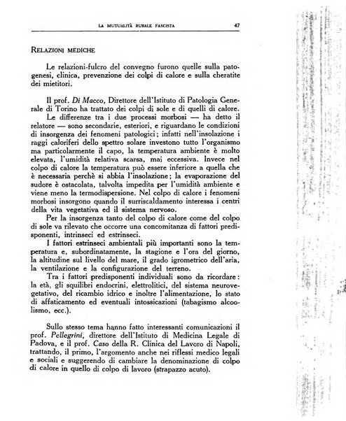 La mutualita rurale fascista rivista mensile della Federazione fascista mutue di malattia per i lavoratori agricoli